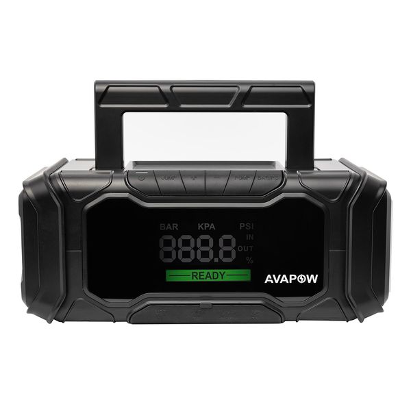 Пусковое устройство Jump Starter с компрессором для авто AVAPOW AP6 (4000A) 74,0Wh/20000mAh JSNAP6 фото