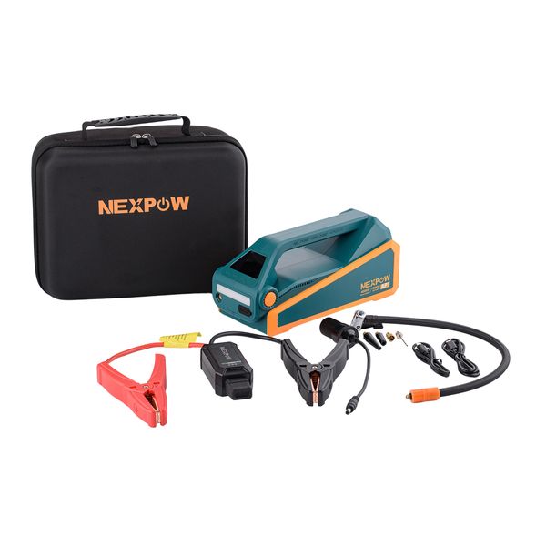 Пусковое устройство Jump Starter с компрессором для авто NEXPOW AP1 (4000A) 74,0Wh/20000mAh JSNAP1 фото