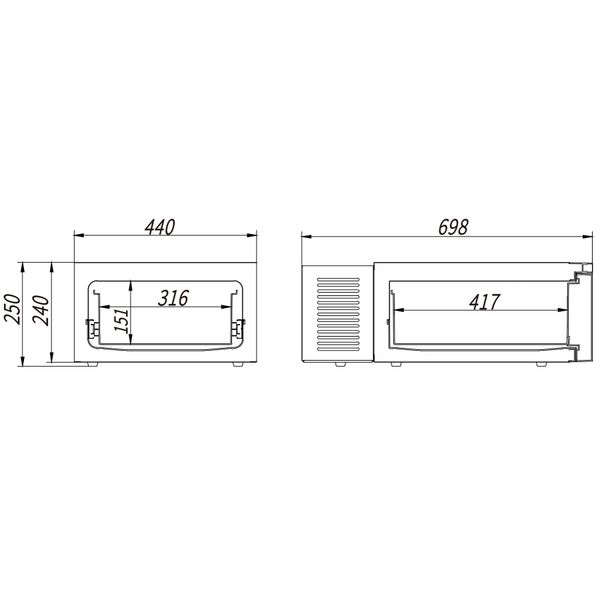 Компресорний автохолодильник Alpicool D30 (20 літрів). Охолодження до -20℃, живлення 12, 24 вольт D30AP фото