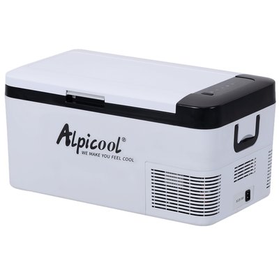 Компресорний автохолодильник Alpicool K18 (18 літрів) - Охолодження до -20℃. Живлення 12, 24, 220 вольт K18LGP фото
