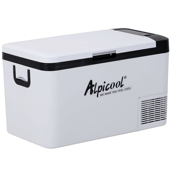Компресорний автохолодильник Alpicool K25 (25 літрів) - Охолодження до -20℃. Живлення 12, 24, 220 вольт K25LGP фото