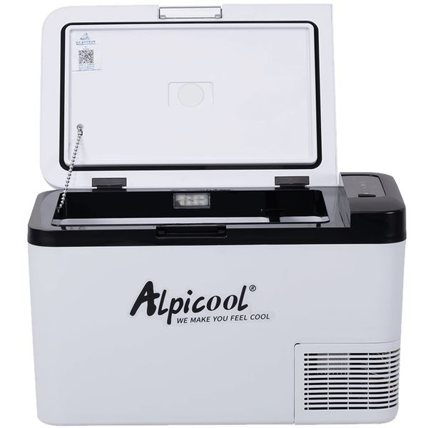 Компресорний автохолодильник Alpicool K25 (25 літрів) - Охолодження до -20℃. Живлення 12, 24, 220 вольт K25LGP фото