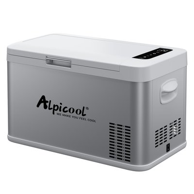 Компресорний автохолодильник Alpicool MK25 (25 літрів) - Охолодження до -20℃. Живлення 12, 24, 220 вольт MK25LGP фото