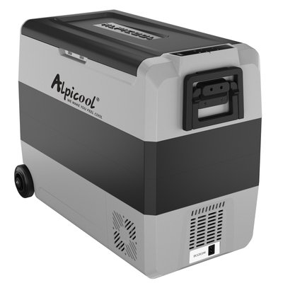 Компресорний автохолодильник Alpicool T60 (двокамерний, 60 літрів). Охолодження до -20℃. Живлення 12, 24, 220 вольт T60AP фото